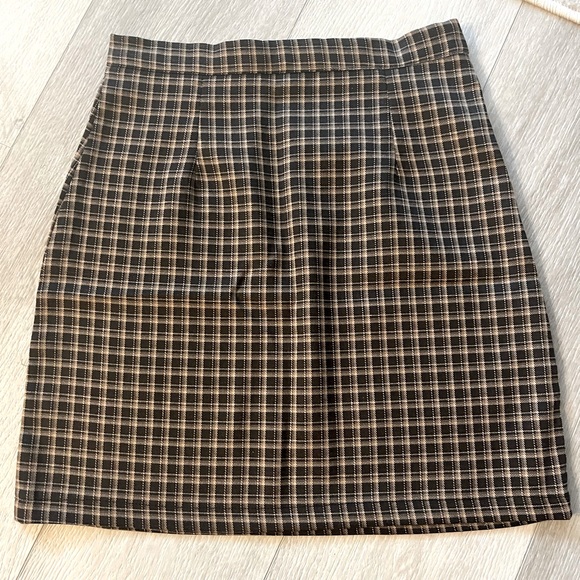 Plaid Mini Skirt - Small - Picture 1 of 5